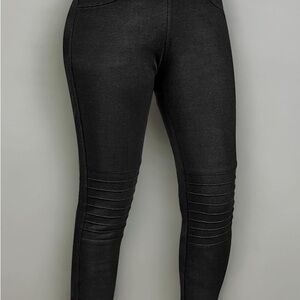 Great Bikers Gear Super Leggings Sz M Women Reinforced Black Motorcycle Leggings
